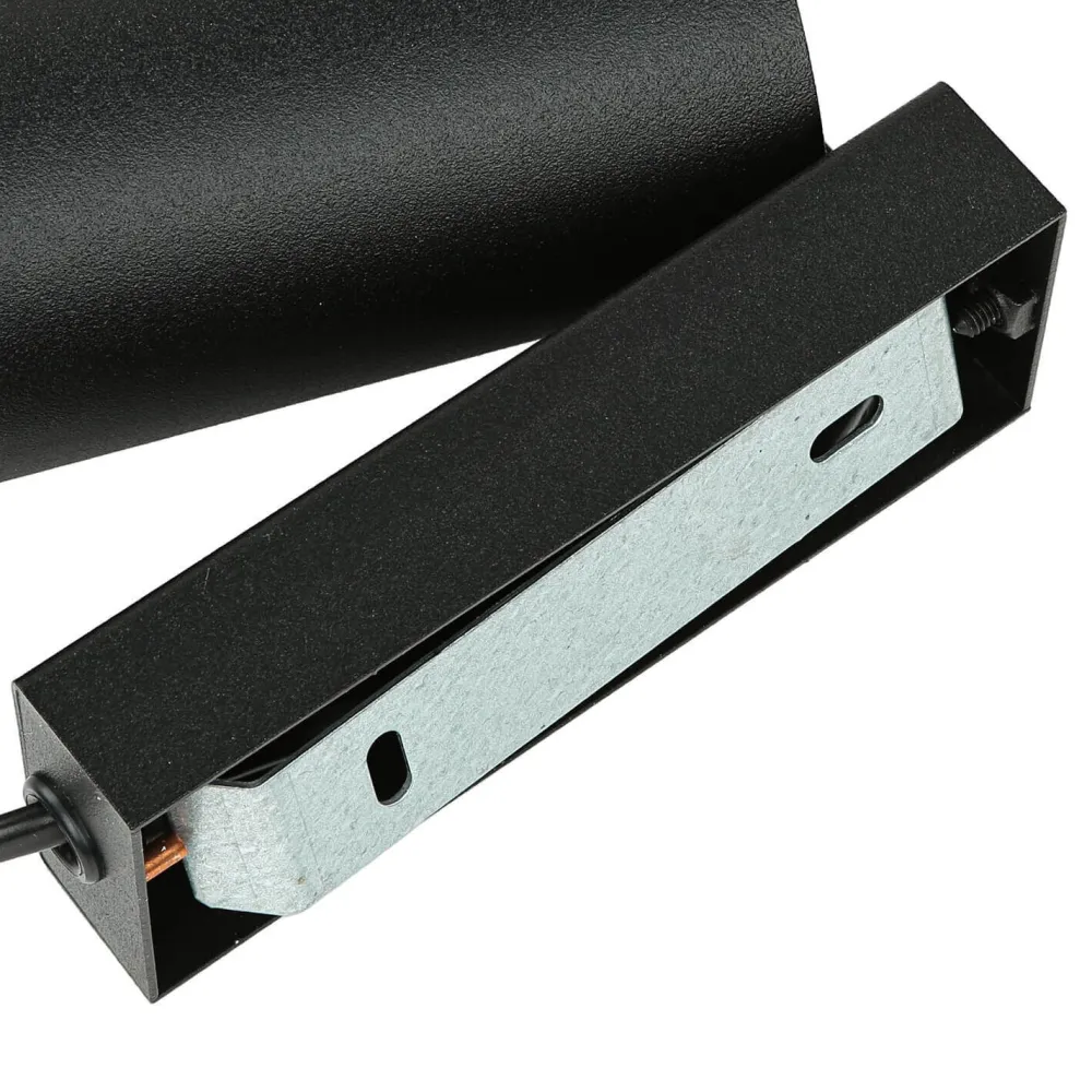 Sale Nowodvorski Wandspot mit Schalter Kabel Schwarz Gold GU10