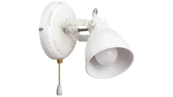 Best Rabalux Wandspot mit Schalter Shabby Chic E14 flexibel