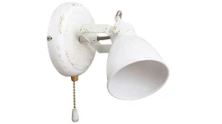 Best Rabalux Wandspot mit Schalter Shabby Chic E14 flexibel