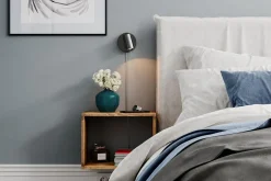 Outlet By Rydéns Wandspot mit Stecker Schalter B: 11 cm klein Schwarz GU10