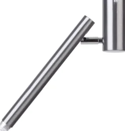 Sigma Wandstrahler Innen Metall Silber G9 H:30 cm flexibel* Spots|Wandleuchten