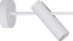 Sigma Wandstrahler Innen Metall Weiß GU10 B:28 cm schwenkbar* Spots|Wandleuchten