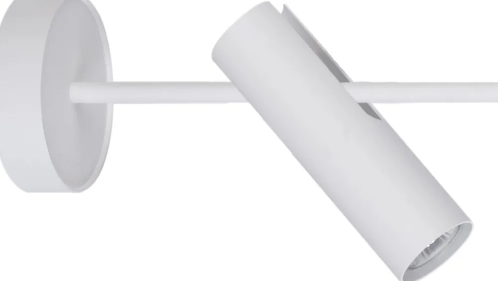 Sigma Wandstrahler Innen Metall Weiß GU10 B:28 cm schwenkbar* Spots|Wandleuchten