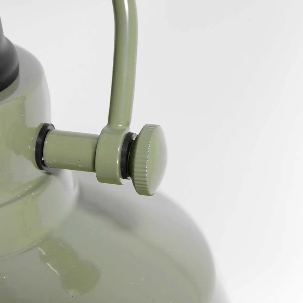 Steinhauer Wandstrahler mit Stecker Grün Weiß T:36 cm E27 flexibel