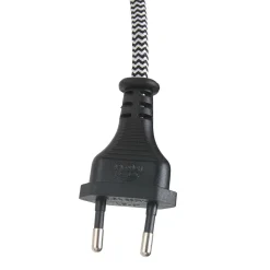 Steinhauer Wandstrahler mit Stecker Grün Weiß T:36 cm E27 flexibel