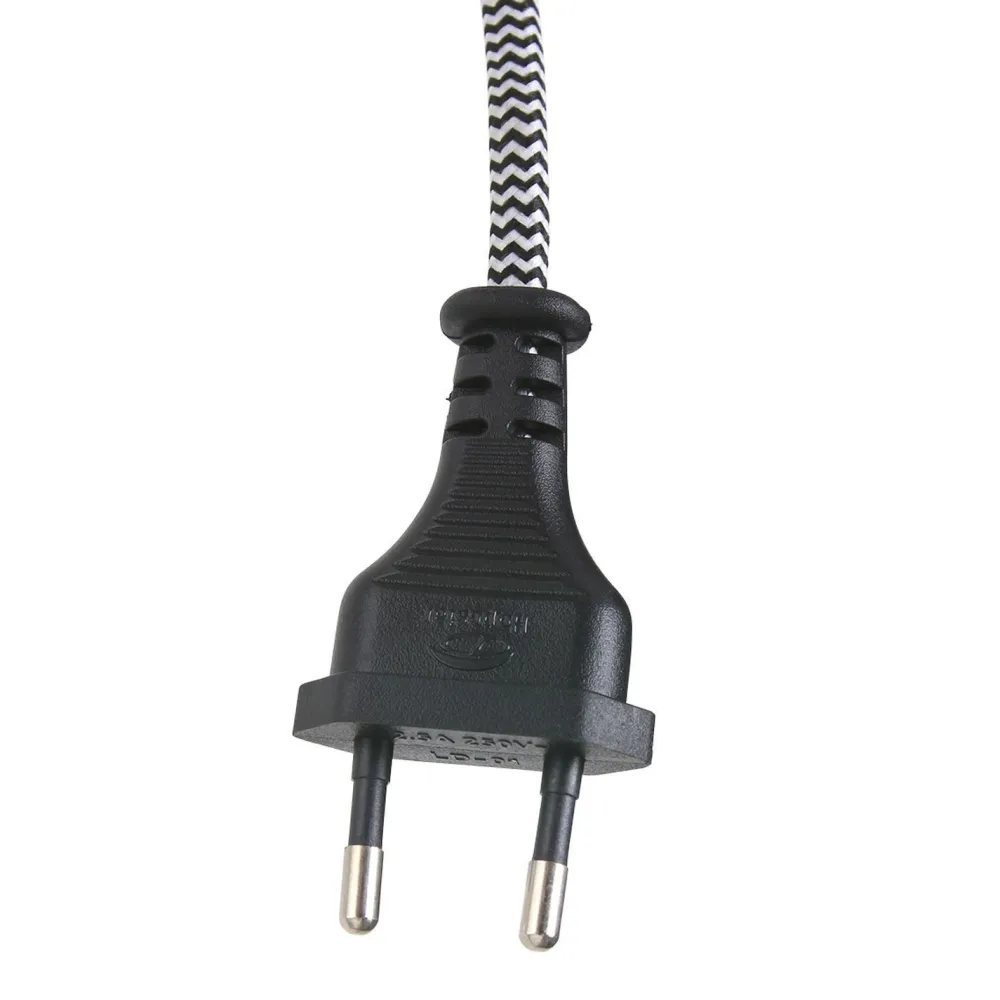 Steinhauer Wandstrahler mit Stecker Grün Weiß T:36 cm E27 flexibel