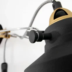 Steinhauer Wandstrahler mit Stecker Metall T:36 cm E27 beweglich* Spots|Wandleuchten