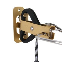 Steinhauer Wandstrahler mit Stecker Metall T:36 cm E27 beweglich* Spots|Wandleuchten