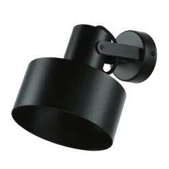 Sigma Wandstrahler RIF Schwarz Metallschirm Ø15 cm E27* Spots|Wandleuchten