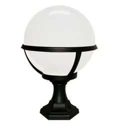 Elstead Wegbeleuchtung Schwarz Weiß Kugel Schirm H:42cm* Vintage Lampen|Lampen Aus Aller Welt