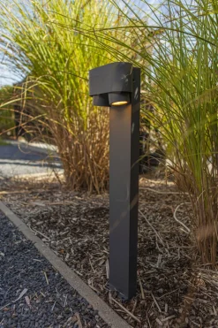 Hot Eco-Light Wegeleuchte Aluminium GU10 2-flmg 75 cm IP44 Anthrazit