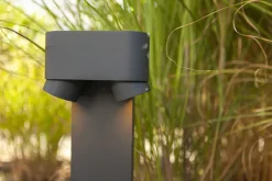 Hot Eco-Light Wegeleuchte Aluminium GU10 2-flmg 75 cm IP44 Anthrazit