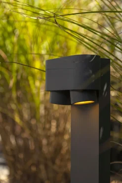 Hot Eco-Light Wegeleuchte Aluminium GU10 2-flmg 75 cm IP44 Anthrazit