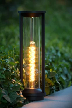 Wegeleuchte Aluminium Schwarz IP65 50 cm Garten Eingang* Wegeleuchten|Metall Lampen