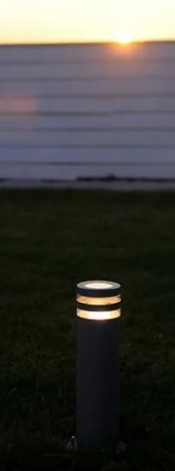 Eco-Light Wegeleuchte Anthrazit Aluminium 40 cm GU10 IP44 Modern