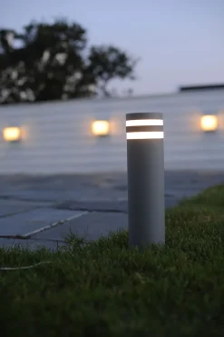 Eco-Light Wegeleuchte Anthrazit Aluminium 40 cm GU10 IP44 Modern