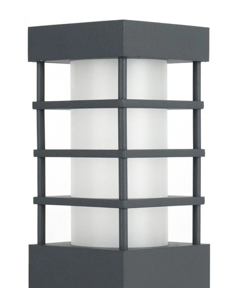 Clearance SU-MA Wegeleuchte Anthrazit 25cm eckig IP54 blendarm