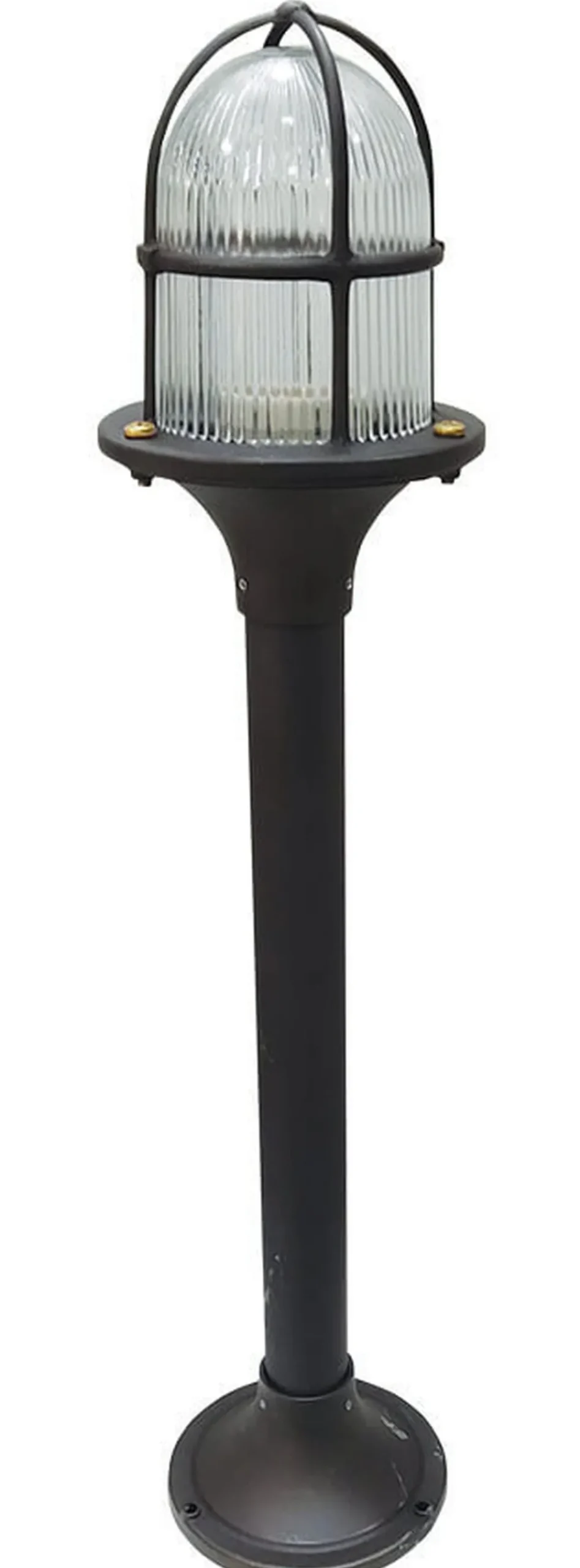 Discount Lido Wegeleuchte außen 63 cm Messing Glas E27 IP54 Maritim