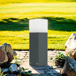 Clearance SU-MA Wegeleuchte außen 33cm blendarm IP44 Anthrazit