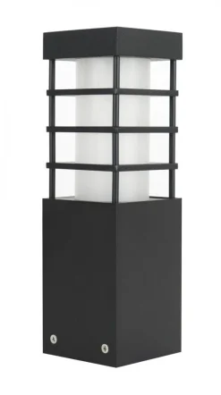 SU-MA Wegeleuchte außen 25cm klein IP54 wetterfest eckig* Metall Lampen|Wegeleuchten