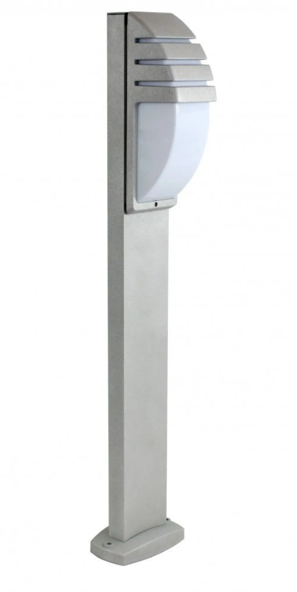 SU-MA Wegeleuchte FALOMA in Silber 99 cm blendarm E27* Moderne Außenleuchten|Wegeleuchten