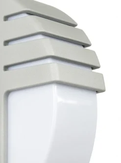 SU-MA Wegeleuchte FALOMA in Silber 99 cm blendarm E27* Moderne Außenleuchten|Wegeleuchten