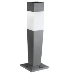 New Kanlux Wegeleuchte Garten 77 cm Grau Weiß IP44 blendarm