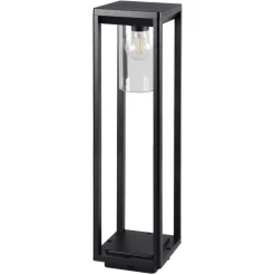 New Kanlux Wegeleuchte Garten außen Schwarz 80 cm Aluminium E27