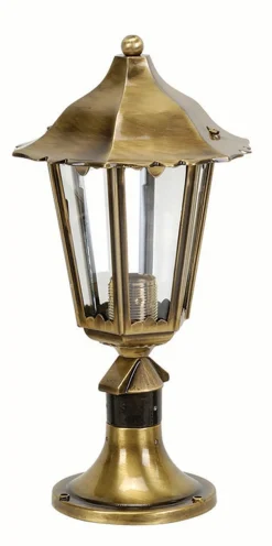 Best Lido Wegeleuchte Messing H:39cm Rustikal Garten SITIA