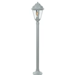 Lido Wegeleuchte Messing in Grau 100 cm E27 Rustikal E27* Rustikale Lampen|Messinglampen