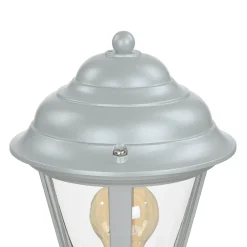 Lido Wegeleuchte Messing in Grau 100 cm E27 Rustikal E27* Rustikale Lampen|Messinglampen