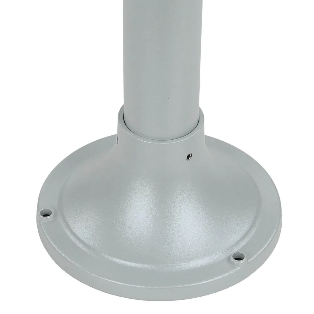 Lido Wegeleuchte Messing in Grau 100 cm E27 Rustikal E27* Rustikale Lampen|Messinglampen