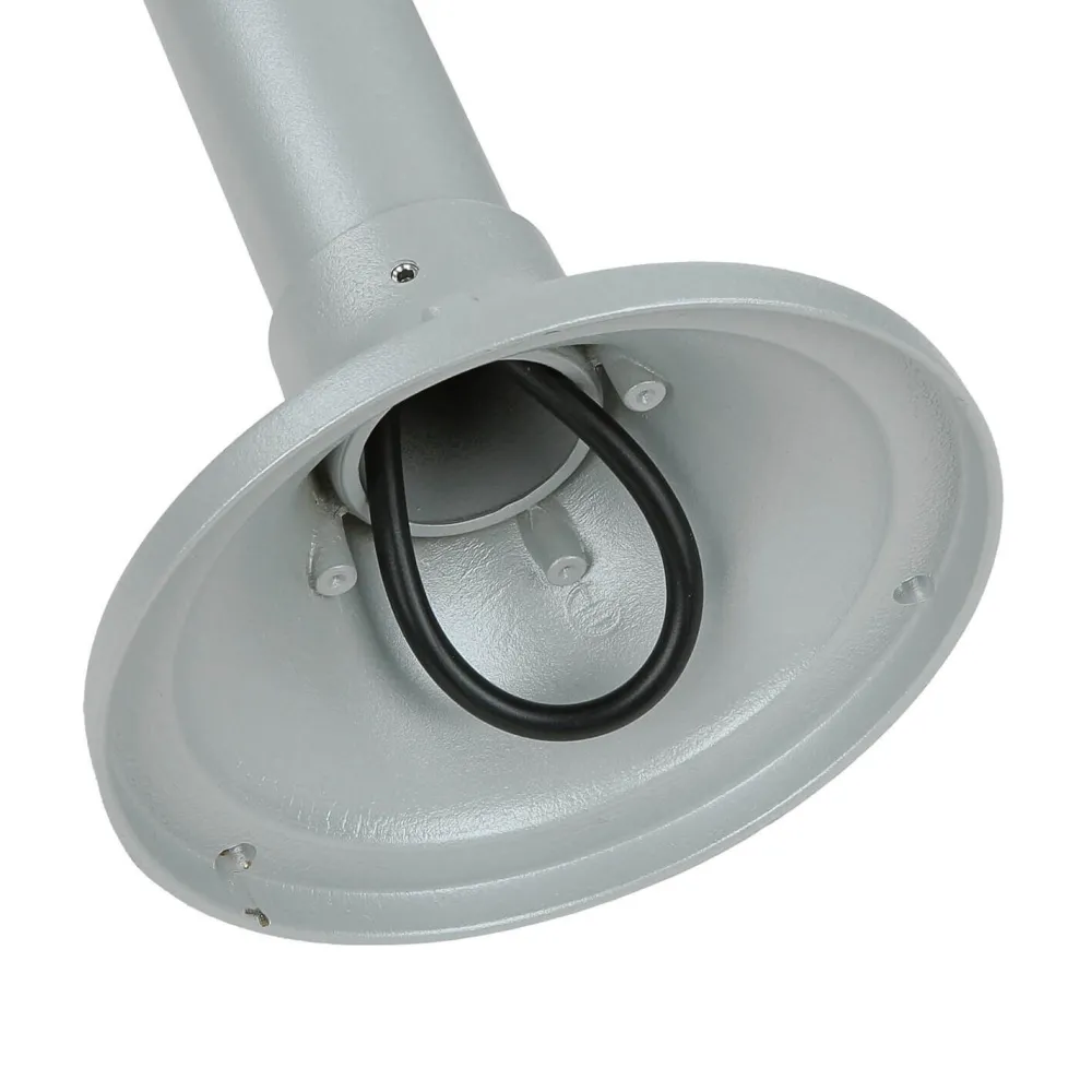 Lido Wegeleuchte Messing in Grau 100 cm E27 Rustikal E27* Rustikale Lampen|Messinglampen