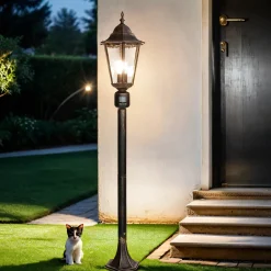 Easylight Wegeleuchte mit Bewegungsmelder in Schwarz Kupfer* Maritime Lampen|Wegeleuchten