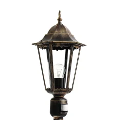 Easylight Wegeleuchte mit Bewegungsmelder in Schwarz Kupfer* Maritime Lampen|Wegeleuchten