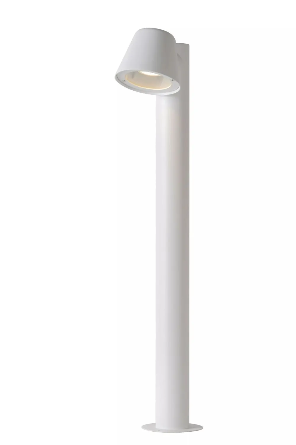 Wegeleuchte Outdoor Metall Weiß IP44 70 cm GU10 Garten* Wegeleuchten|Metall Lampen