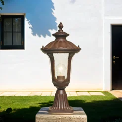 Online Elstead Wegeleuchte RICHARD in Bronze H:51cm IP44 Rustikal