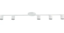 Sigma Weiße Deckenleuchte Weiß Metall GU10 110 cm länglich* Deckenleuchten|Flurlampen