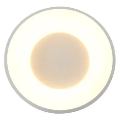 Steinhauer Weiße LED Deckenleuchte Metall Kunststoff 40 W 2700 K* Deckenleuchten|Led Lampen