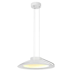 Discount Elstead Weiße LED Pendelleuchte KOPPLA Ø35cm Retro Lampe