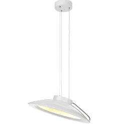 Discount Elstead Weiße LED Pendelleuchte KOPPLA Ø35cm Retro Lampe