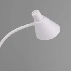 Just Light Weiße LED Stehleuchte Metall 150 cm 4 W 3000 K flexibel* Wohnzimmerlampen|Metall Lampen