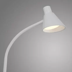 Just Light Weiße LED Stehleuchte Metall 150 cm 4 W 3000 K flexibel* Wohnzimmerlampen|Metall Lampen