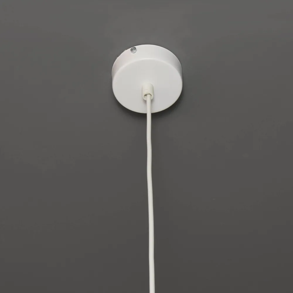 Sigma Weiße Pendellampe rund geometrisch* Hängelampen|Moderne Lampen