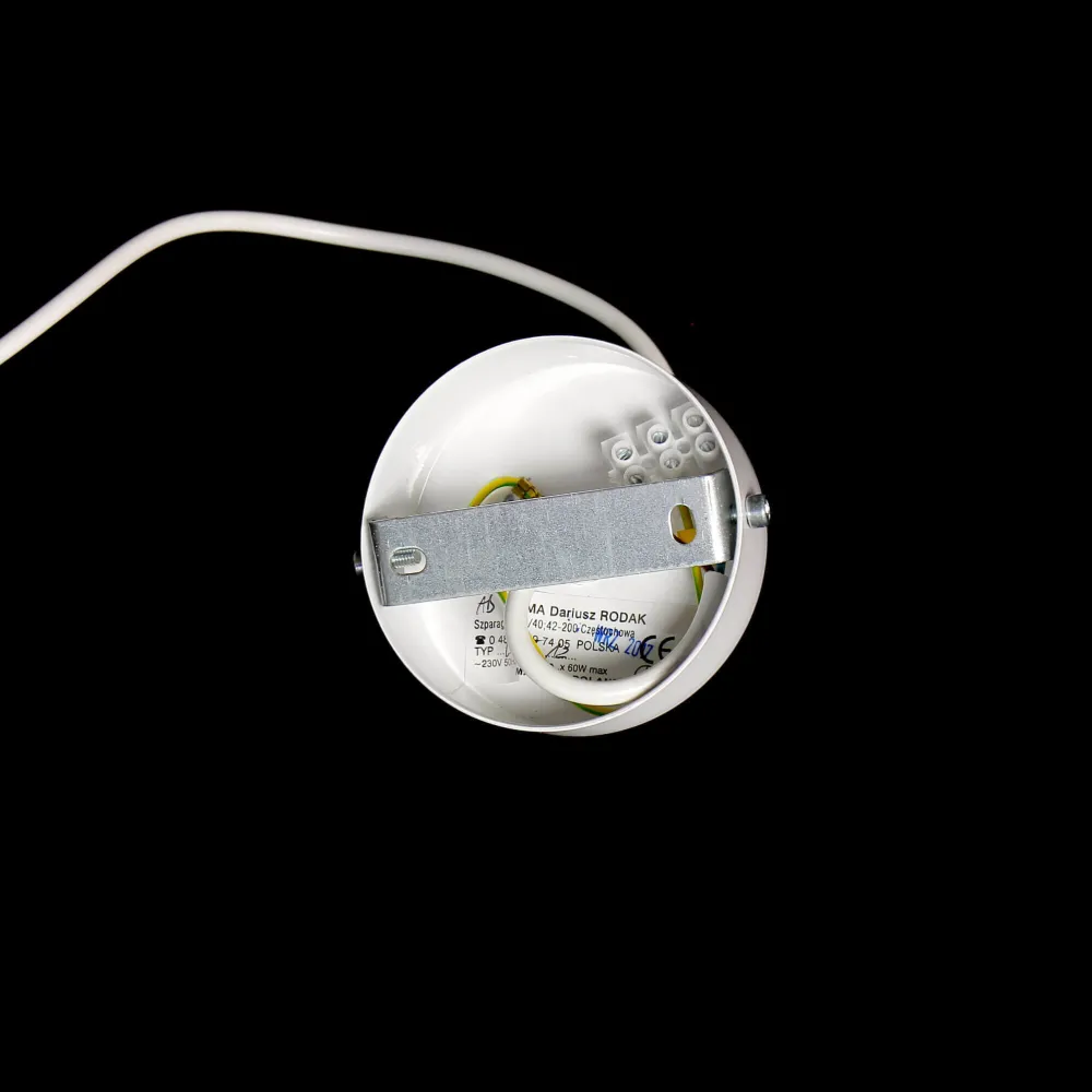 Sigma Weiße Pendellampe rund geometrisch* Hängelampen|Moderne Lampen