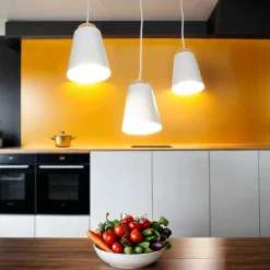 Online Emibig Weiße Pendelleuchte Nordic Design ROGER