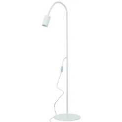 Nowodvorski Weiße Stehleuchte Metall 153 cm flexibel* Moderne Lampen|Wohnzimmerlampen