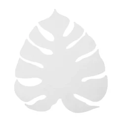 TK Lighting Weiße Wandlampe Metall 39 cm Blatt indirektes Licht* Küchenlampen|Wohnzimmerlampen