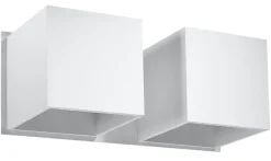 New Sollux Weiße Wandlampe Up Down B:26cm 2x G9 Flur Wohnzimmer