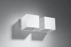 New Sollux Weiße Wandlampe Up Down B:26cm 2x G9 Flur Wohnzimmer